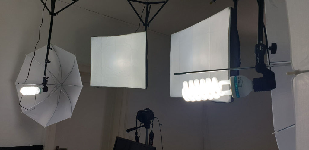 Das Webseminarstudio von CuP Versicherungsmakler